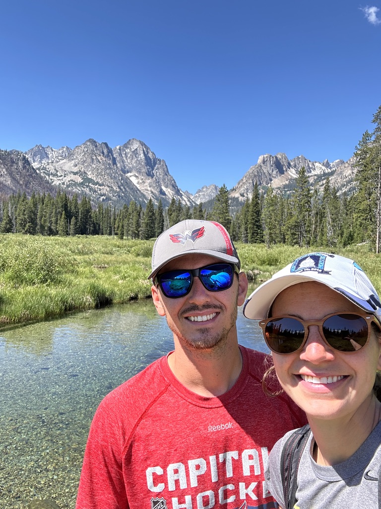 In the Sawtooth Mountains